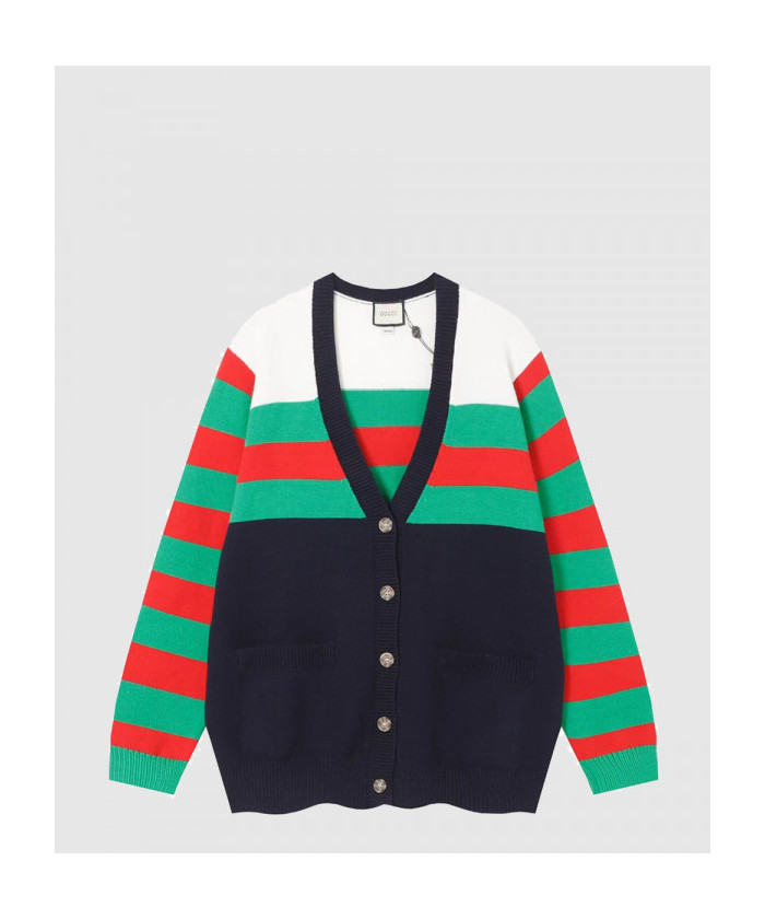 구찌 로고 니트 코트 740641