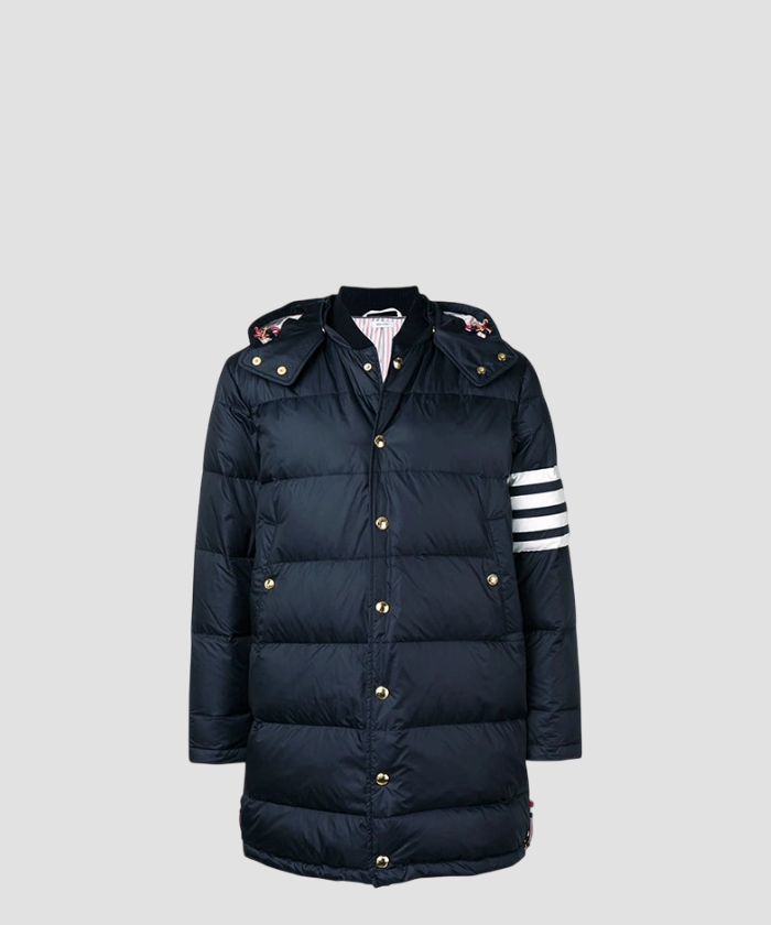 톰브라운 매트 나일론 다운 코트