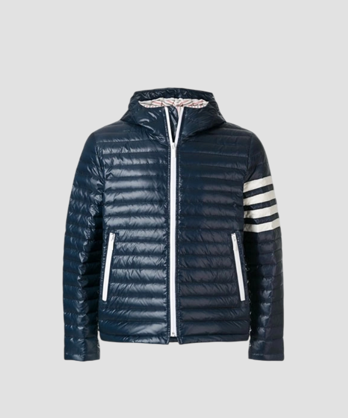 톰브라운 새틴 피니시 테크 자켓