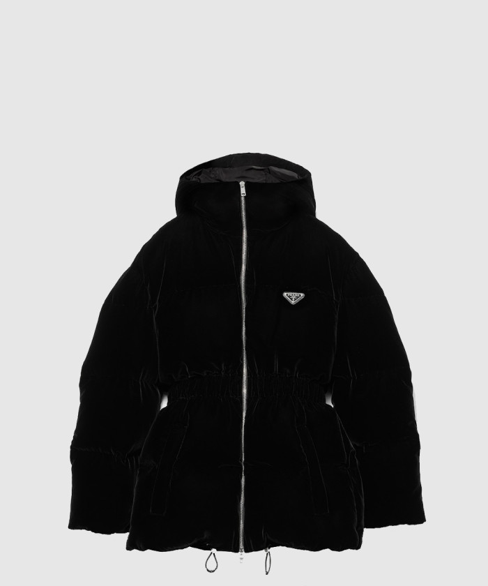 프라다 벨벳 다운 재킷 292214