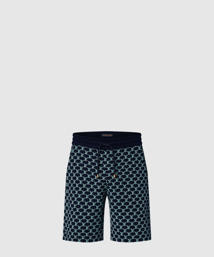 루이비통 더블 페이스 코튼 저지 쇼츠 1AFRA6