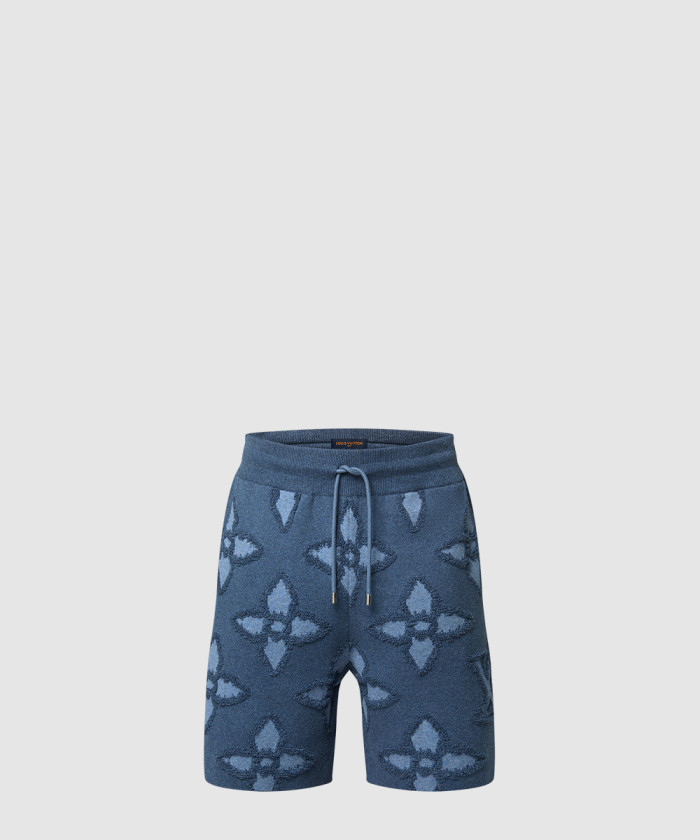 루이비통 텍스처드 코튼 니트 쇼츠 1AGJSI