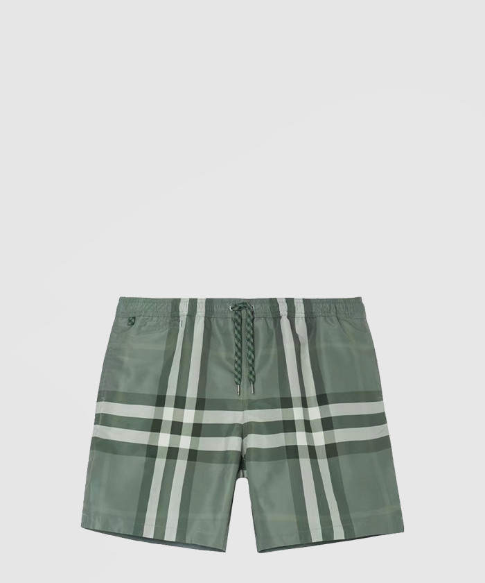 버버리 체크 쇼츠 80510781