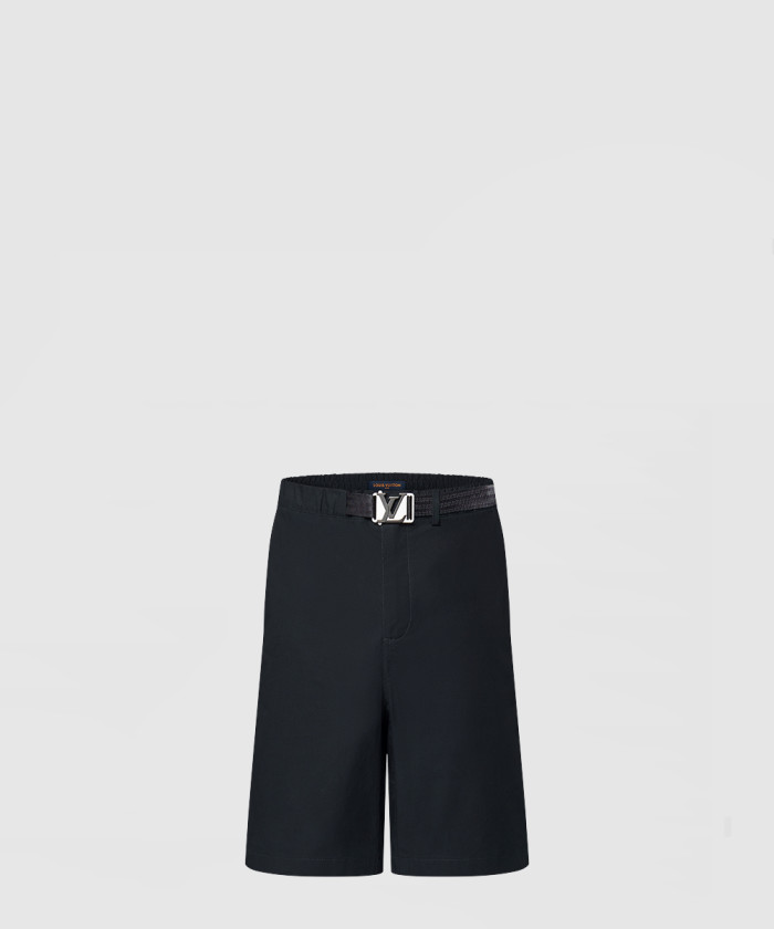 루이비통 버클 코튼 쇼츠 1AFRLG