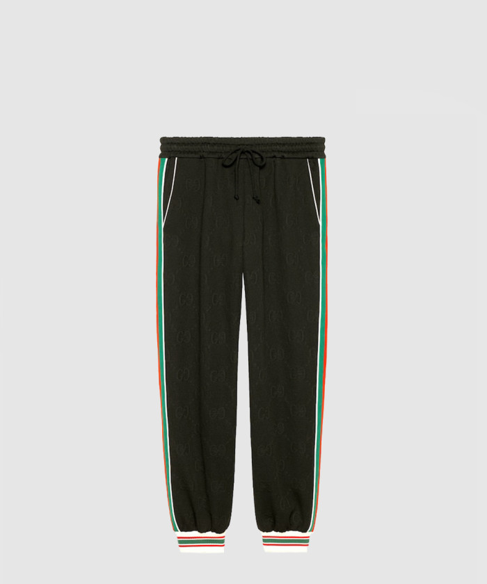 구찌 GG 자카드 저지 조깅 팬츠 663569