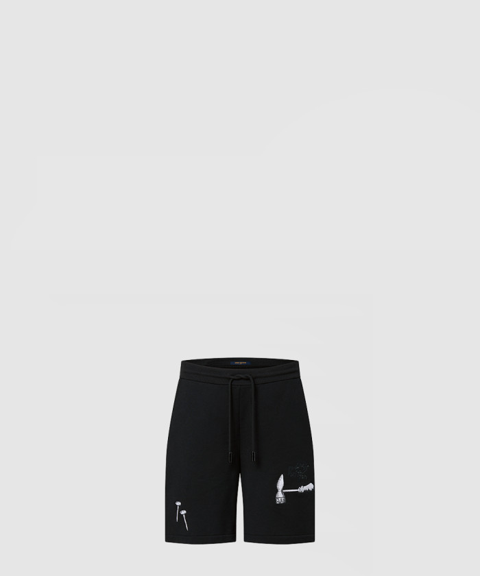 루이비통 툴 엠브로이더리 쇼츠 1AB6EM