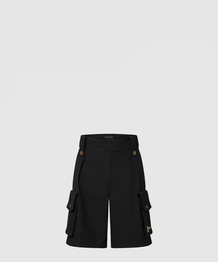 루이비통 코튼 유틸리티 카고 쇼츠 1AFJ54