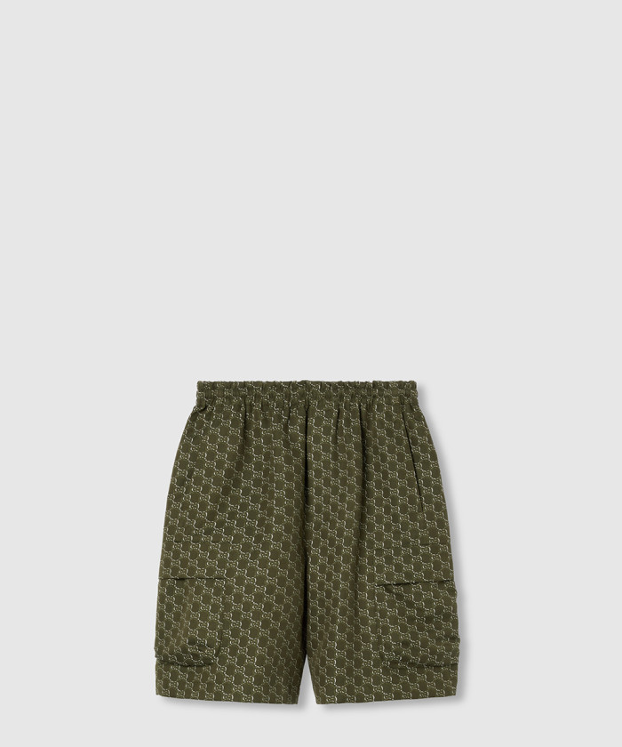 구찌 GG 섀도우 코튼 자카드 쇼츠 804980