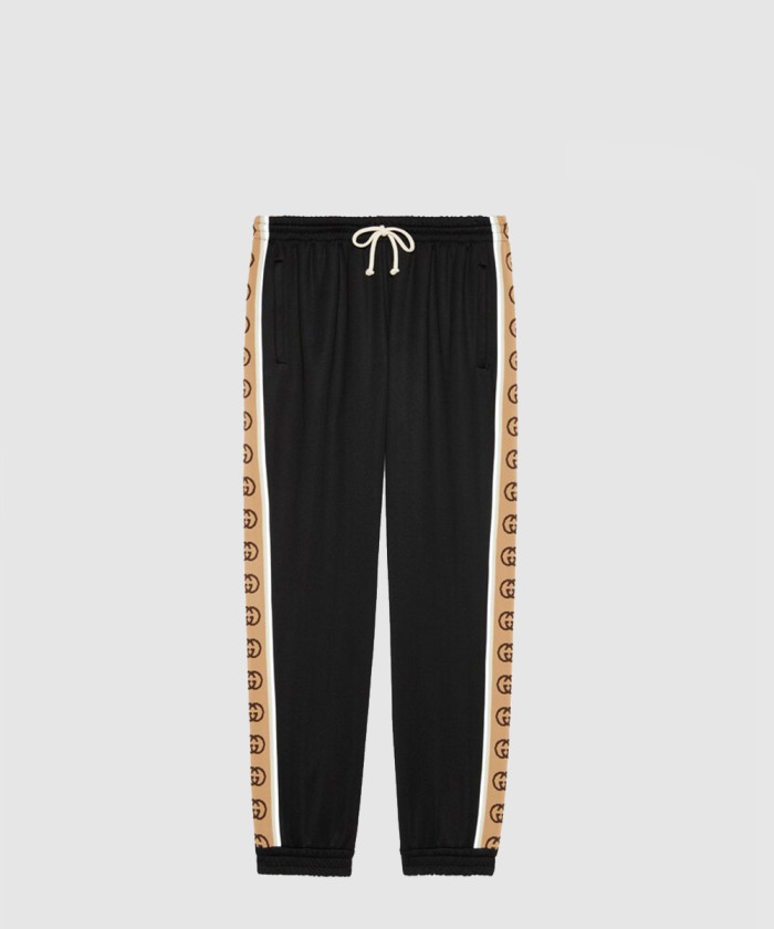 구찌 루스 테크니컬 저지 조깅 팬츠 598858