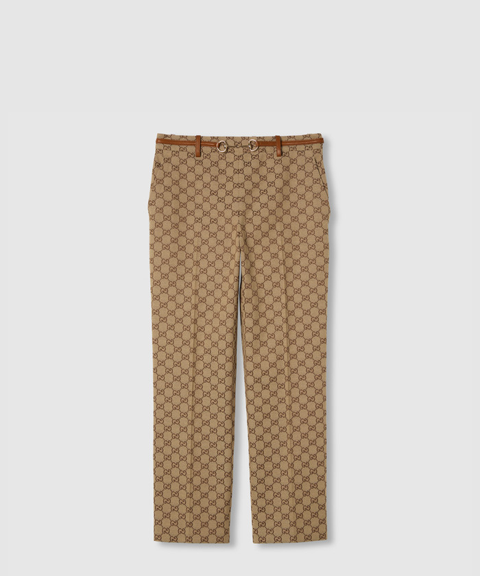 구찌 홀스빗 코튼 드릴 팬츠 820466