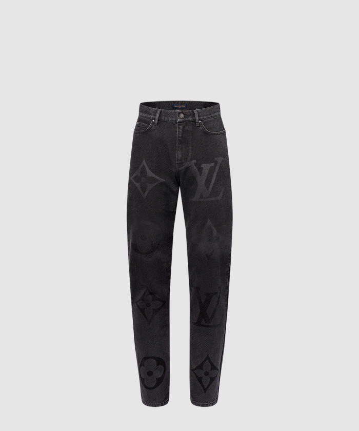 루이비통 모노그램 데님 팬츠 1AFY49
