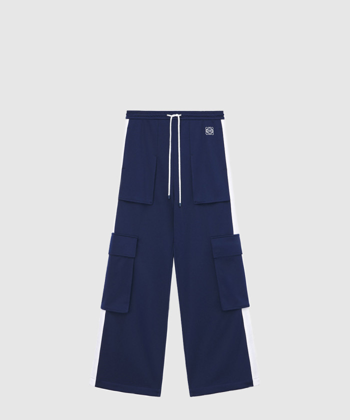 로에베 테크니컬 저지 카고 트랙수트 팬츠