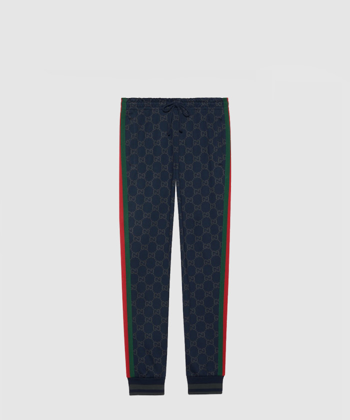 구찌 GG 져지 코튼 트랙팬츠 695976