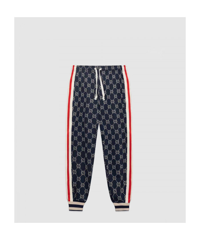 구찌 GG 자카드 조깅 팬츠 496920