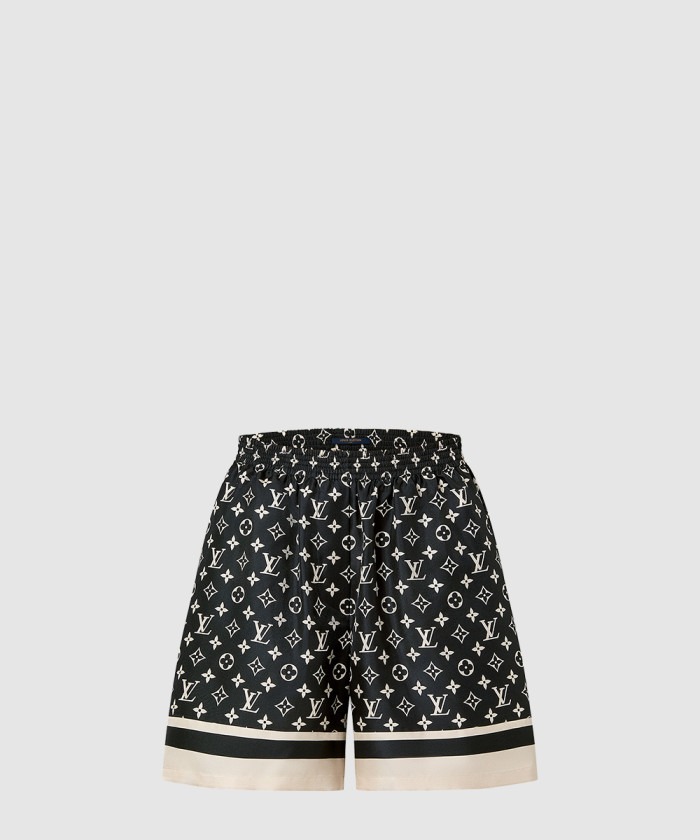 루이비통 파자마 스타일의 반바지 1AB7EM