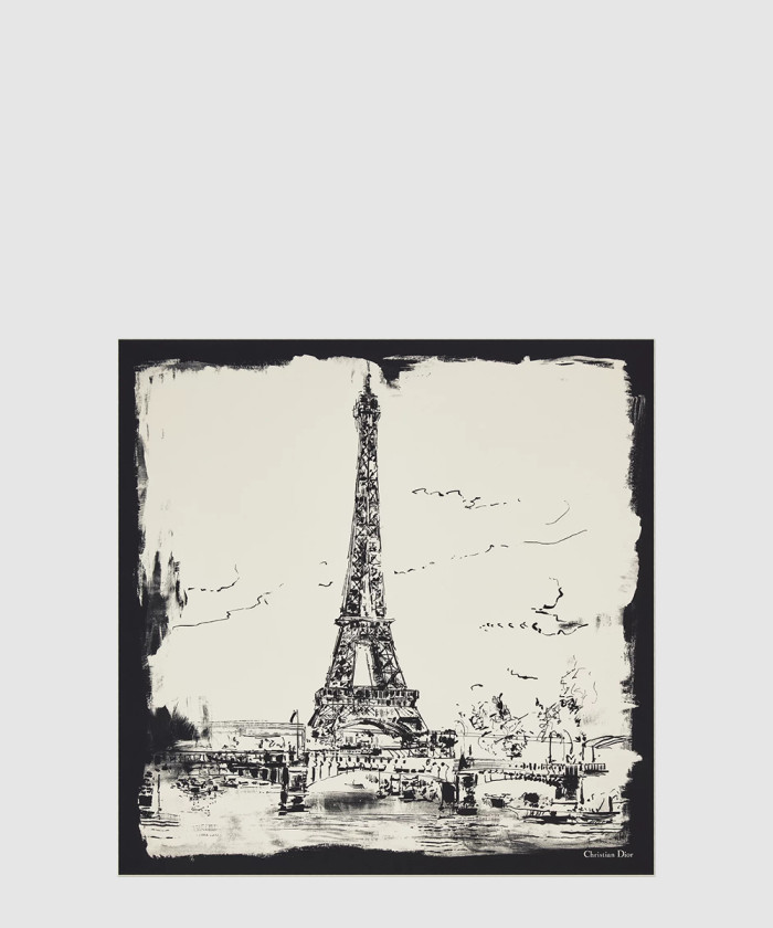 디올 Paris 90 스퀘어 스카프 44EIF