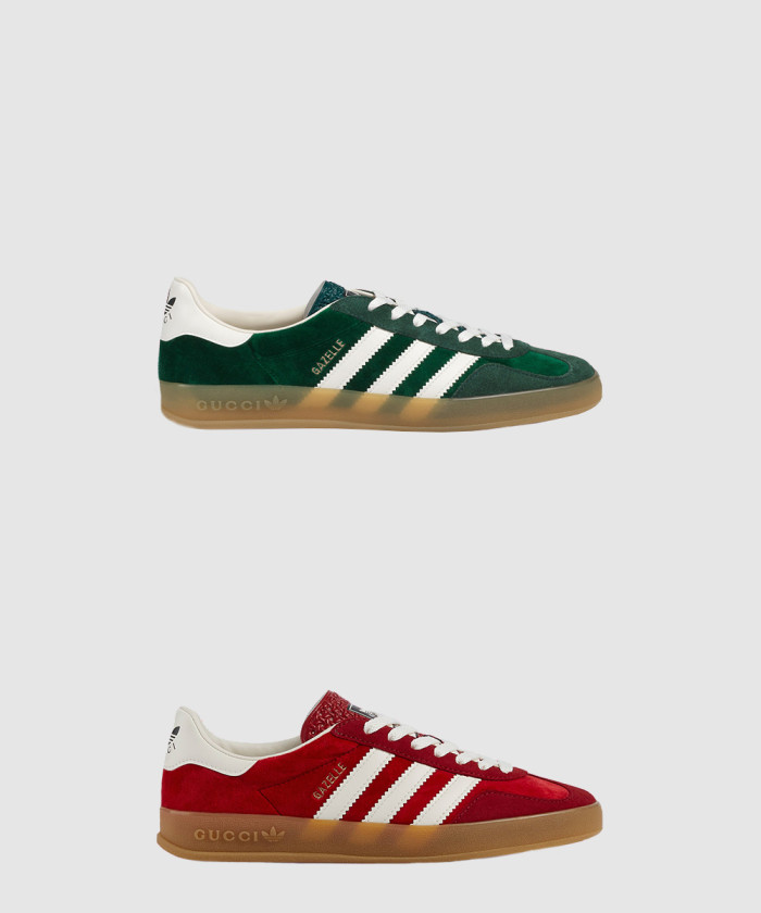 구찌 아디다스 x 구찌 가젤 스니커즈 707864