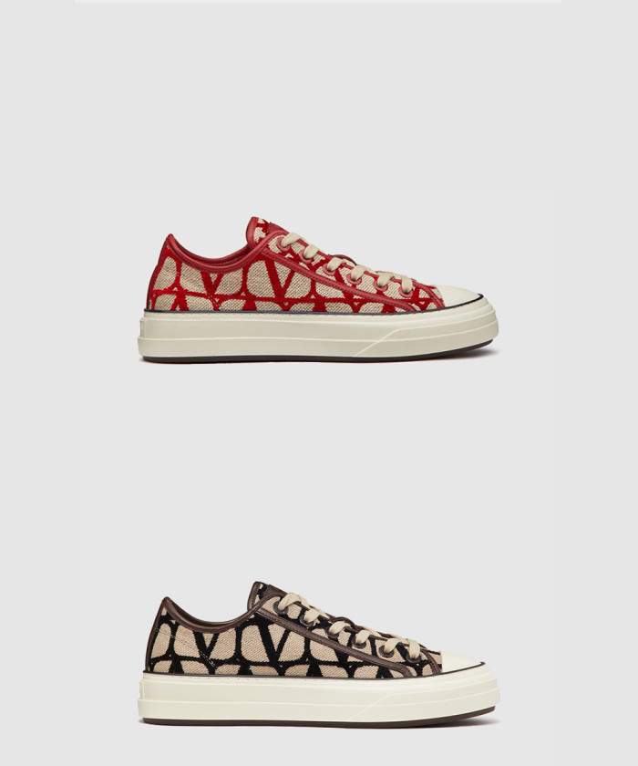 발렌티노 토탈루프 로우 트레이너