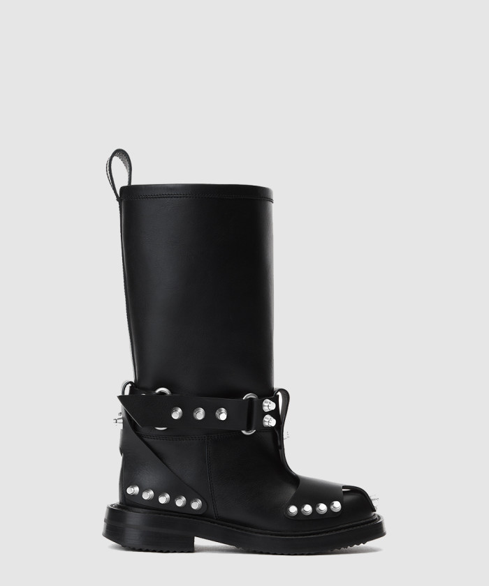 알렉산더맥퀸 Dixon 가죽 버클 부츠 027001