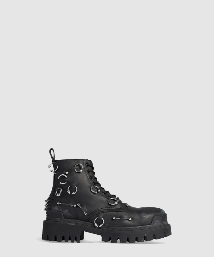 발렌시아가 STRIKE 피어싱 부츠 763495