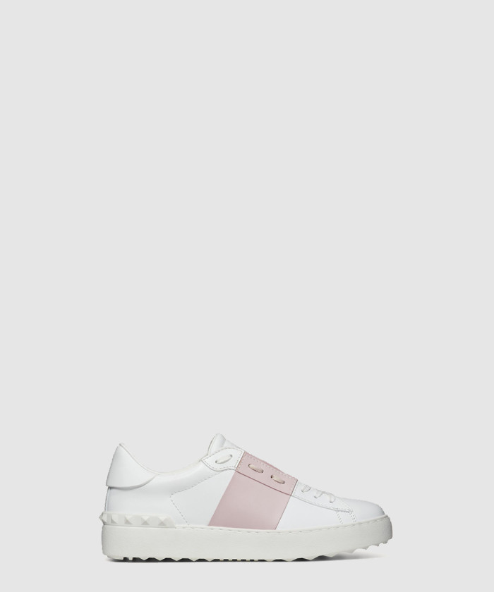 발렌티노 송아지 가죽 스니커즈