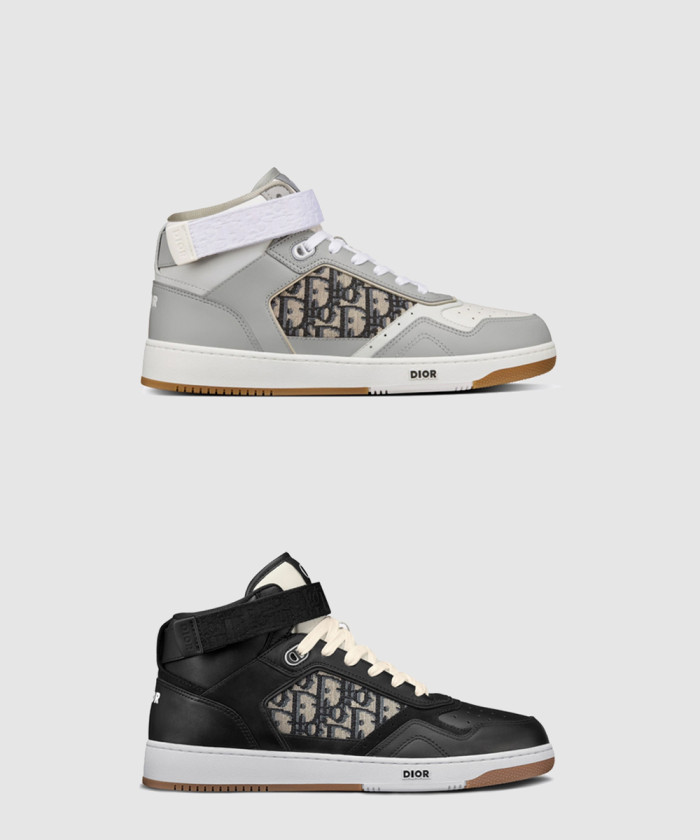 디올 B27 미드탑 스니커즈 3SH13
