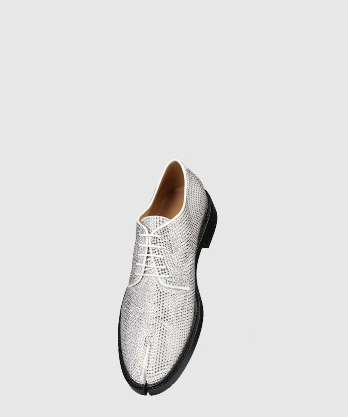 메종 마르지엘라 Tabi 라인스톤 레이스업 T1008