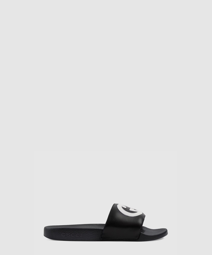 구찌 인터로킹 G 슬리퍼 644756