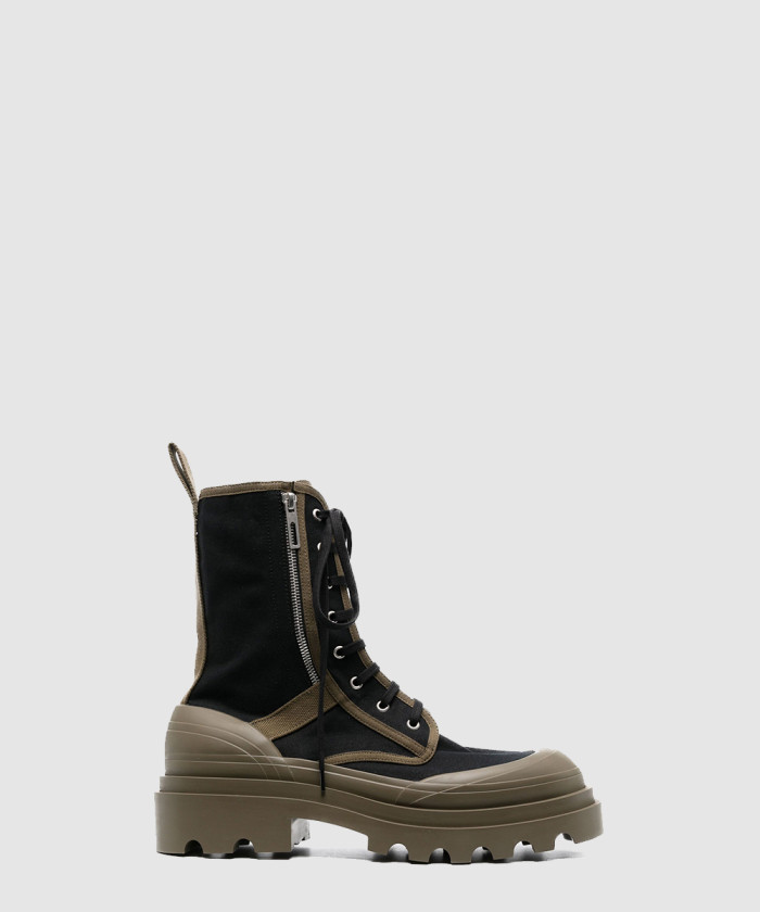 보테가베네타 트렉 레이스업 부츠 730234