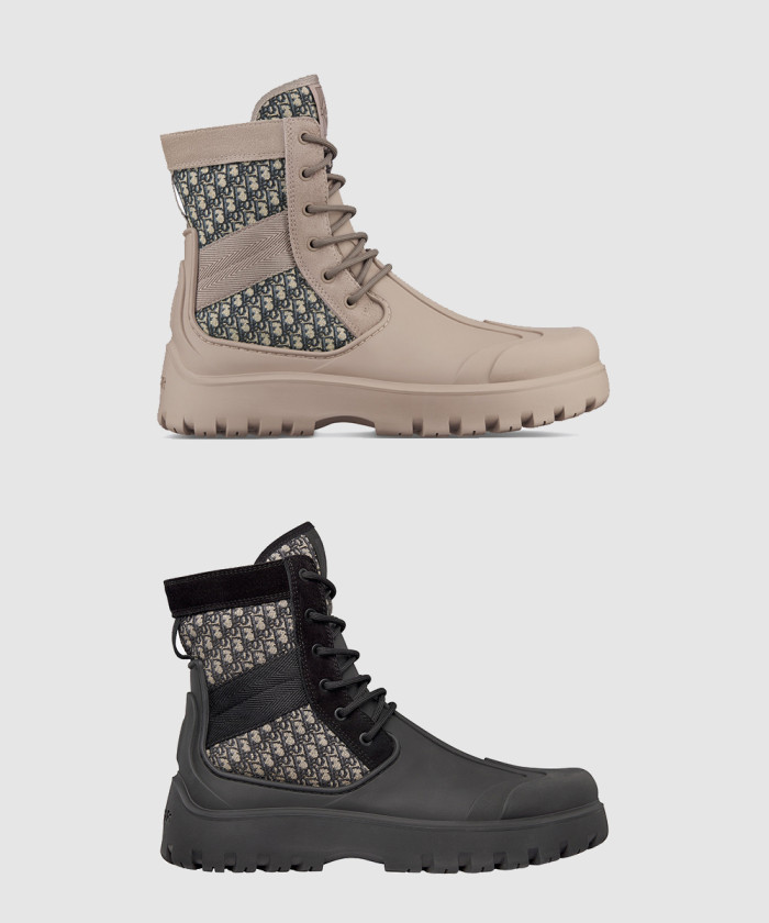 디올 GARDEN 레이스업 부츠 3BO31