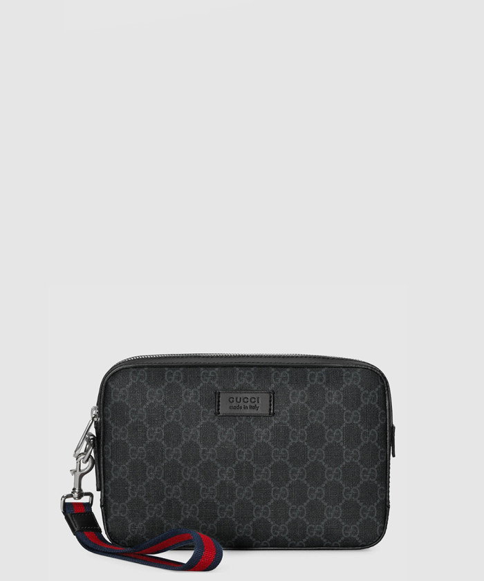 구찌 GG 수프림 클러치 495562