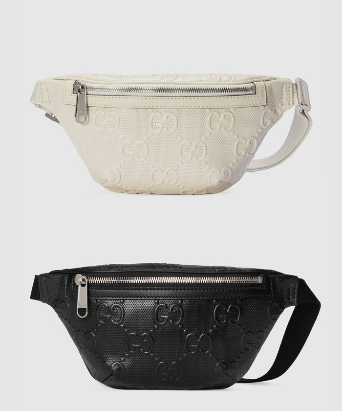 구찌 GG 엠보스 벨트백 658582