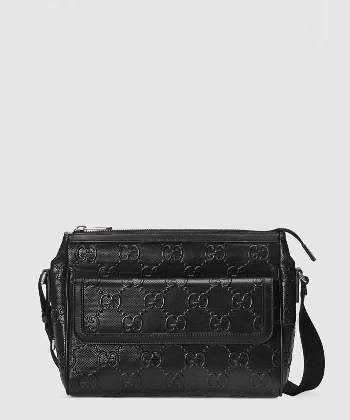 구찌 GG 엠보스 메신저백 658565