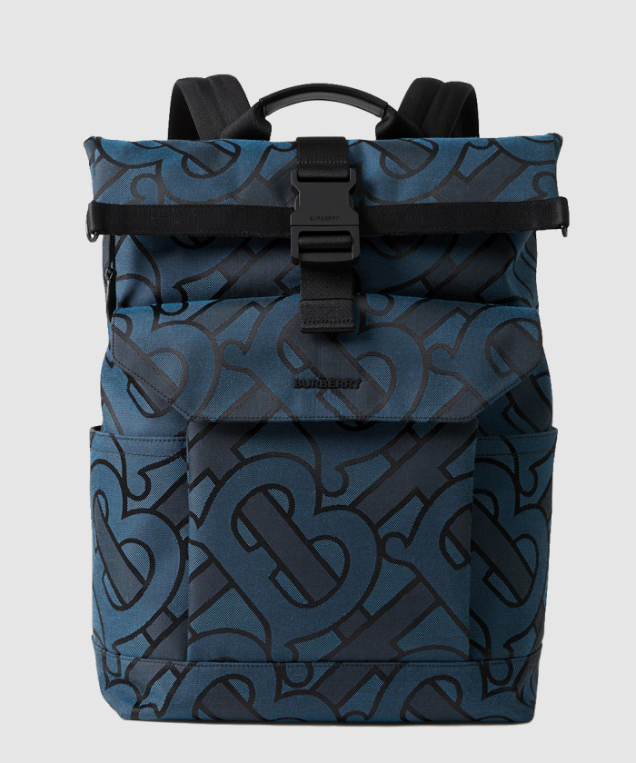 버버리 모노그램 자카드 오빌 백팩 80661041