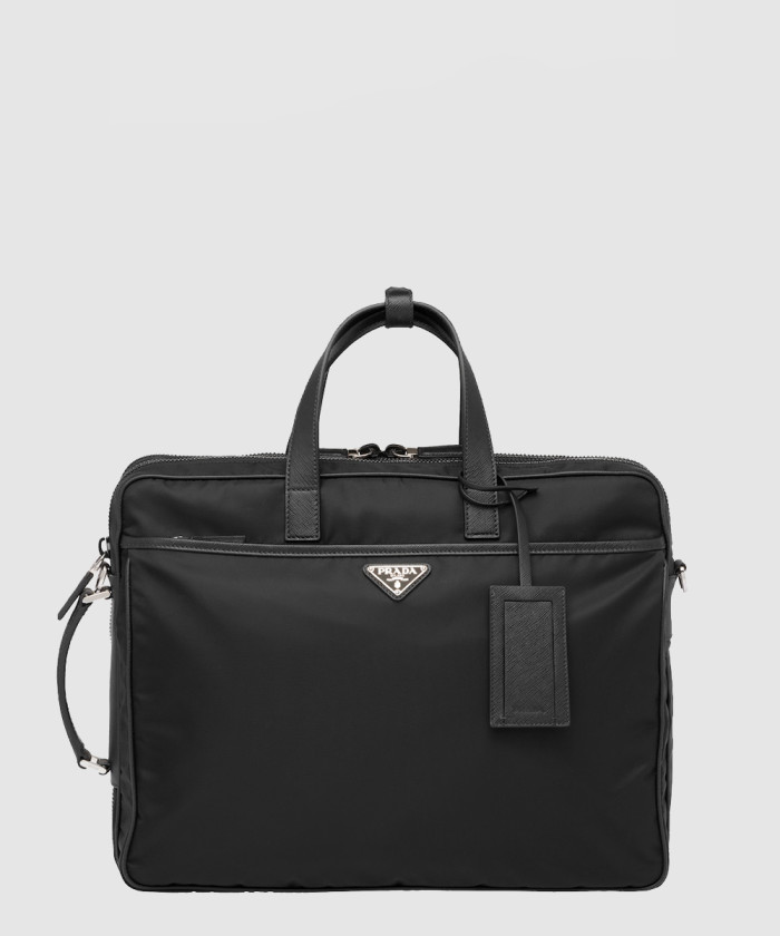 프라다 리나일론 사피아노 브리프케이스 2VE015
