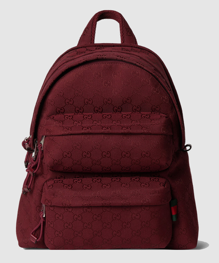 구찌 로고가 적용된 미디엄 백팩 800265