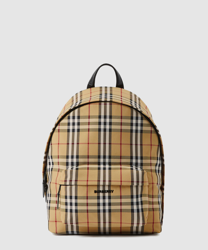 버버리 체크 백팩 80697491