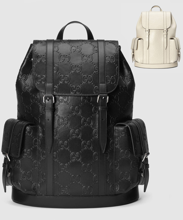 구찌 GG 엠보스 백팩 625770