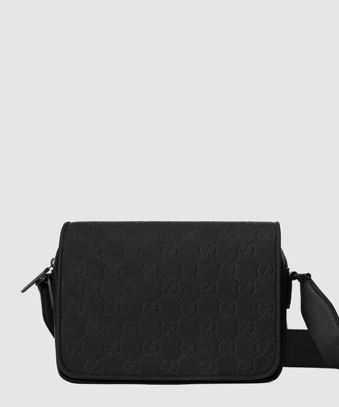 구찌 GG 러버 효과 크로스백 775097