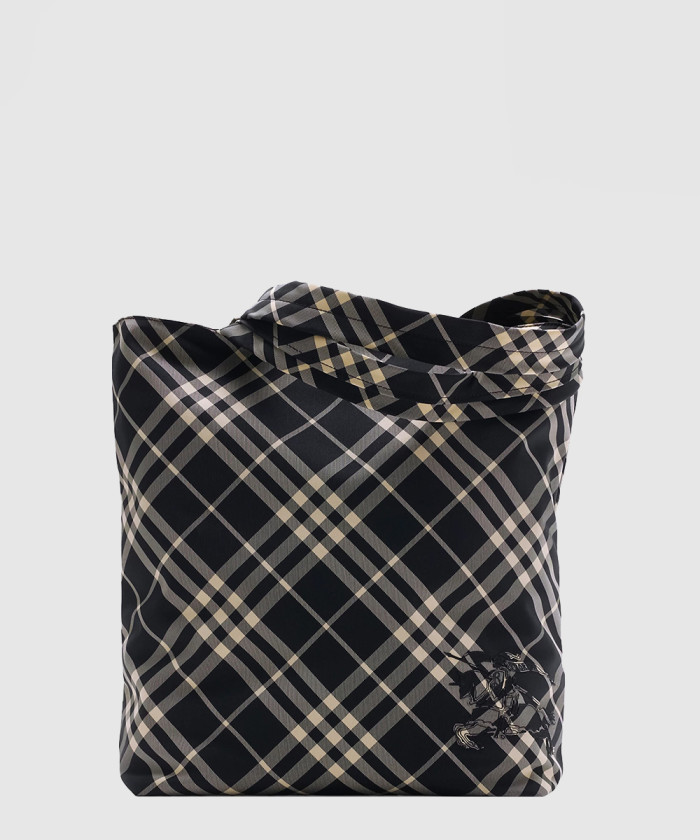 버버리 체크 토트백 80977201