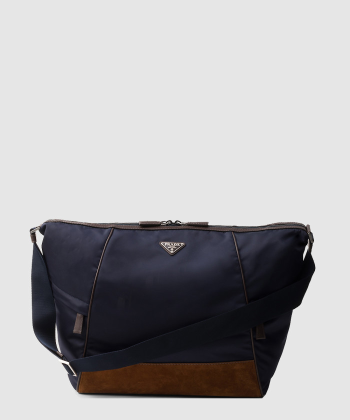 프라다 레나일론 가죽 숄더백 2VH180