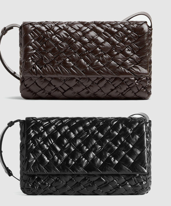 보테가베네타 럼플 메신저 백 776519