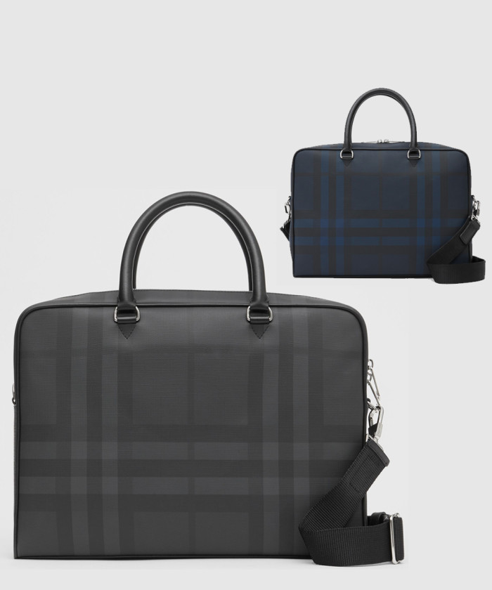 버버리 런던 체크 브리프케이스 80139481