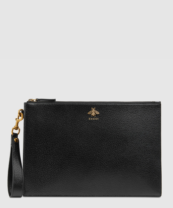 구찌 애니멀리어 클러치 523684