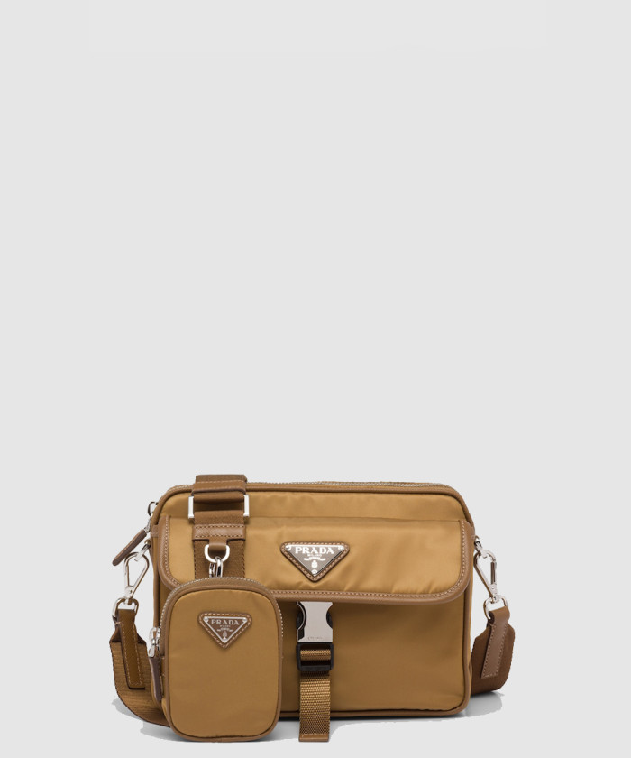 프라다 리나일론 사피아노 숄더백 2VH133