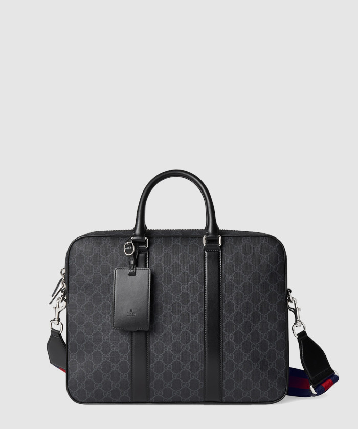 구찌 숄더 스트랩이 달린 GG 브리프케이스 792077