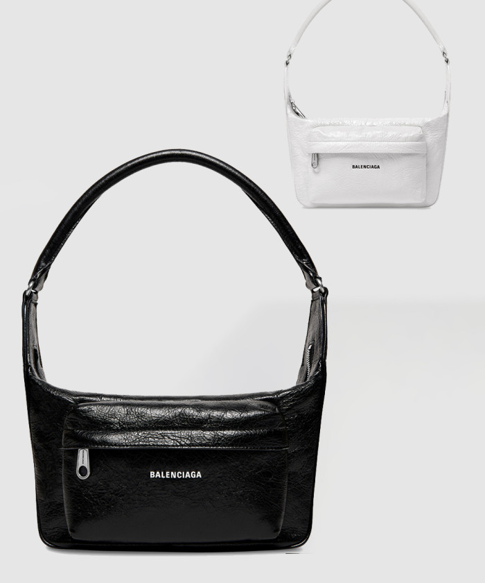 발렌시아가 레이버 미듐 탑핸들백 741127