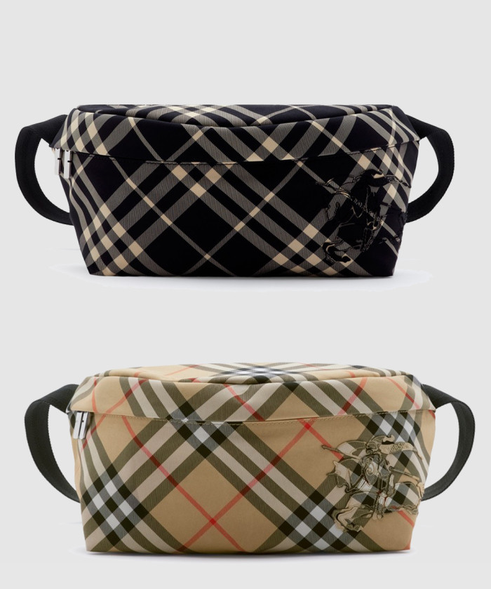 버버리 체크 벨트백 80917801