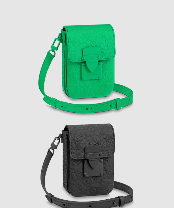 루이비통 S 락 버티컬 웨어러블 월릿 M81524