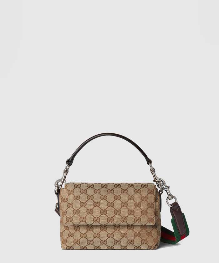 구찌 웹 디테일의 스몰 GG 크로스백 821617